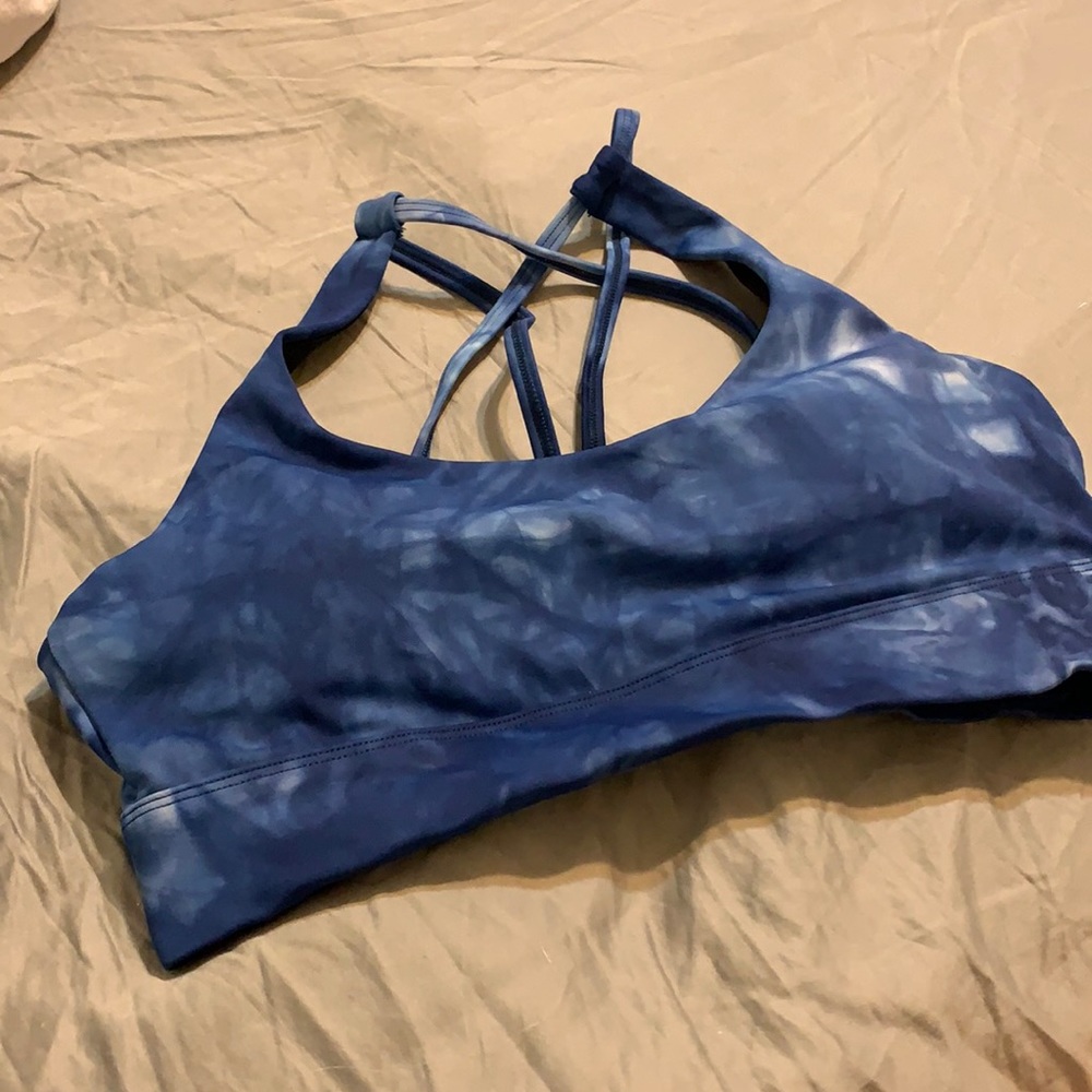 Navy Hendrix Light n Tight Strappy Bra
